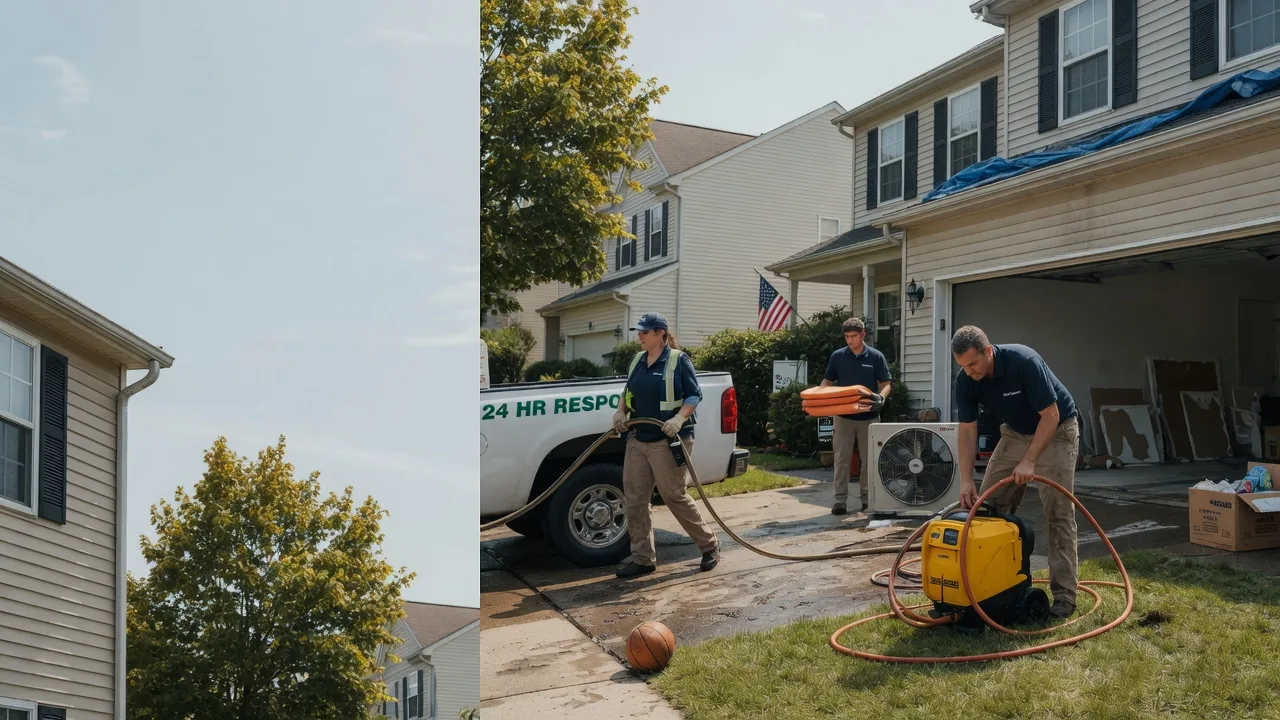 Emergency Water Damage Restoration in Bailey, NC near me